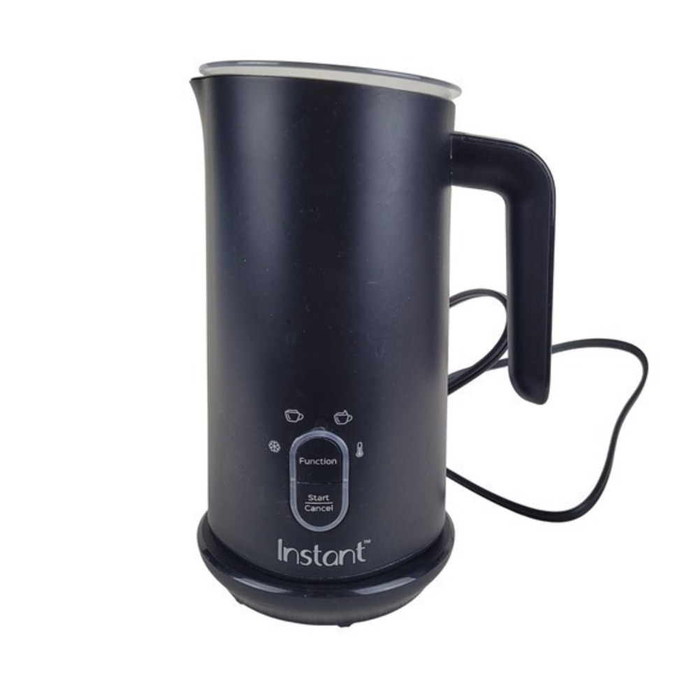 Instant Pot Milk Frother 10 MB Black 4-in-1 Electric Coffee Foam Maker 500W